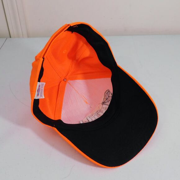 TinyBuild Games Hat Tiny Build Orange Black Adjustable Hello Neighbor Publisher - Picture 6 of 7